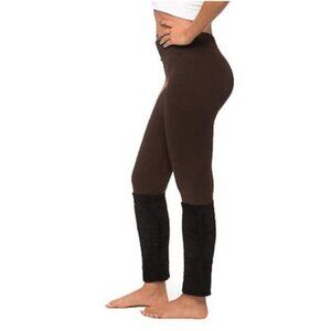 Coco Limon Women's Leggings With Fur Leg Warmers